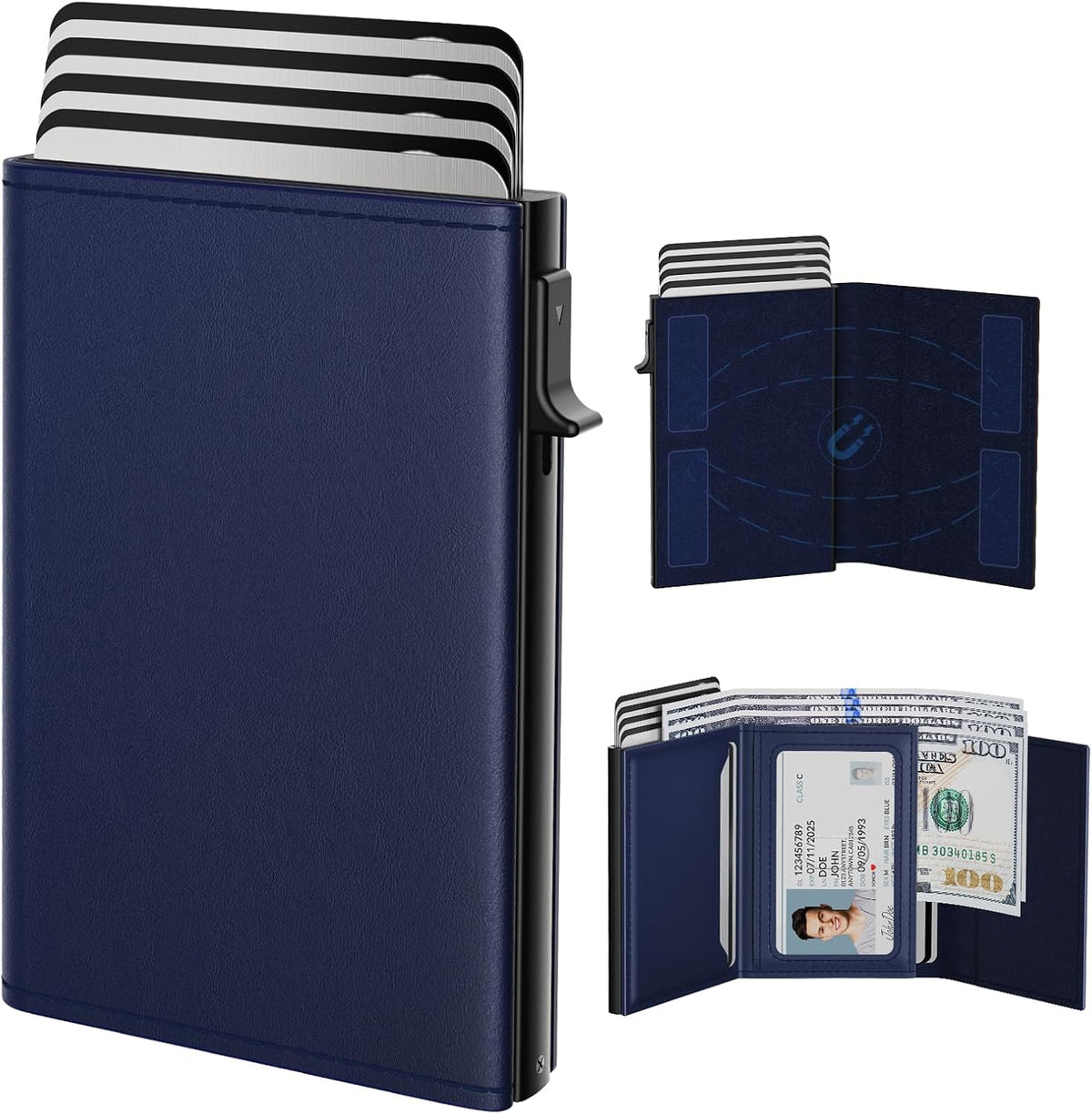 Cartera Typecase para Hombres, Minimalista