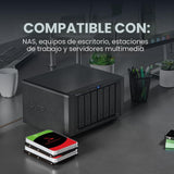Seagate IronWolf - Disco duro interno NAS HDD de 8 TB, SATA de 3.5...