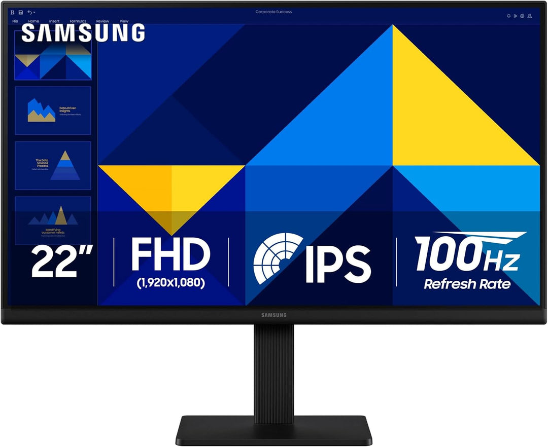Samsung Monitor esencial de 22" (S30GD) con panel IPS y soporte...