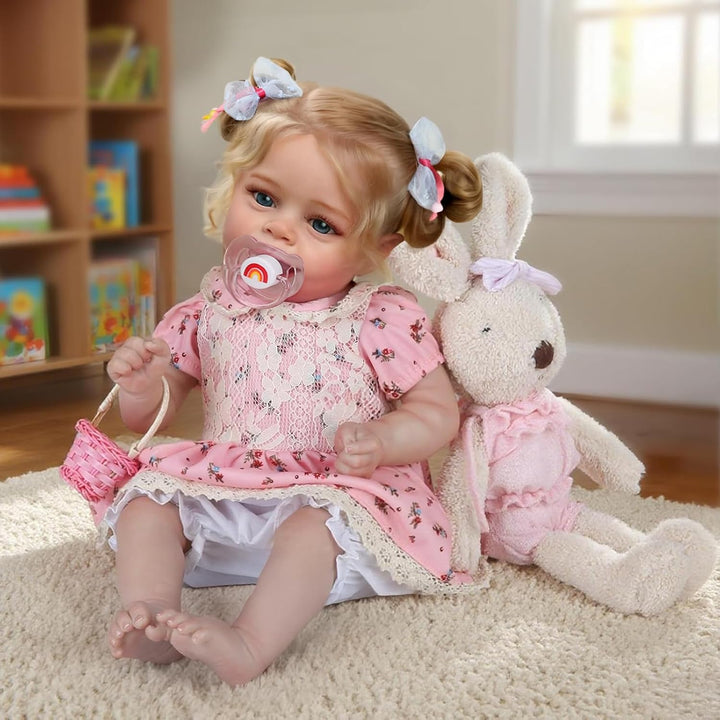 CHAREX Muñeca realista Reborn Baby Girl \u2013 Muñeca realista hech...