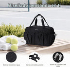 ECOHUB Bolsa de gimnasio pequeña para mujer, mini bolsa de lona con