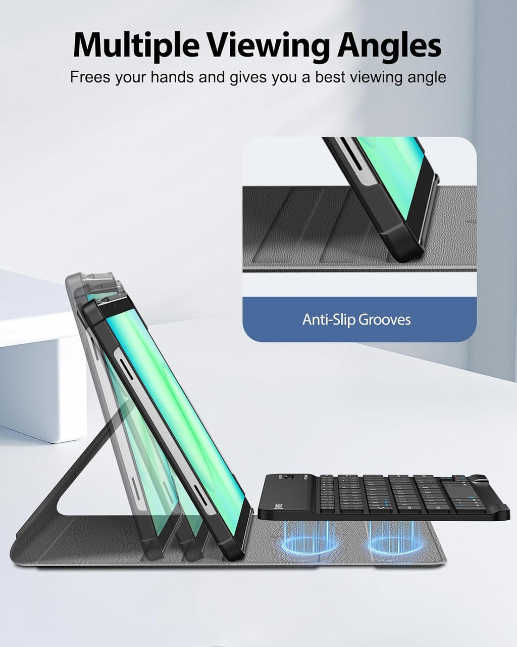 FINTIE Funda con teclado para Samsung Galaxy Tab A11 Plus/A9 Plus 11