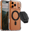 Rokform Funda delgada para iPhone 17 Pro Max + cartera magnética de aluminio Fuzion