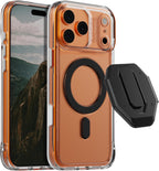 Rokform Funda delgada para iPhone 17 Pro Max + cartera magnética de aluminio Fuzion