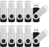Paquete de 10 unidades de 8 GB Flash Drive a granel, unidades flash...