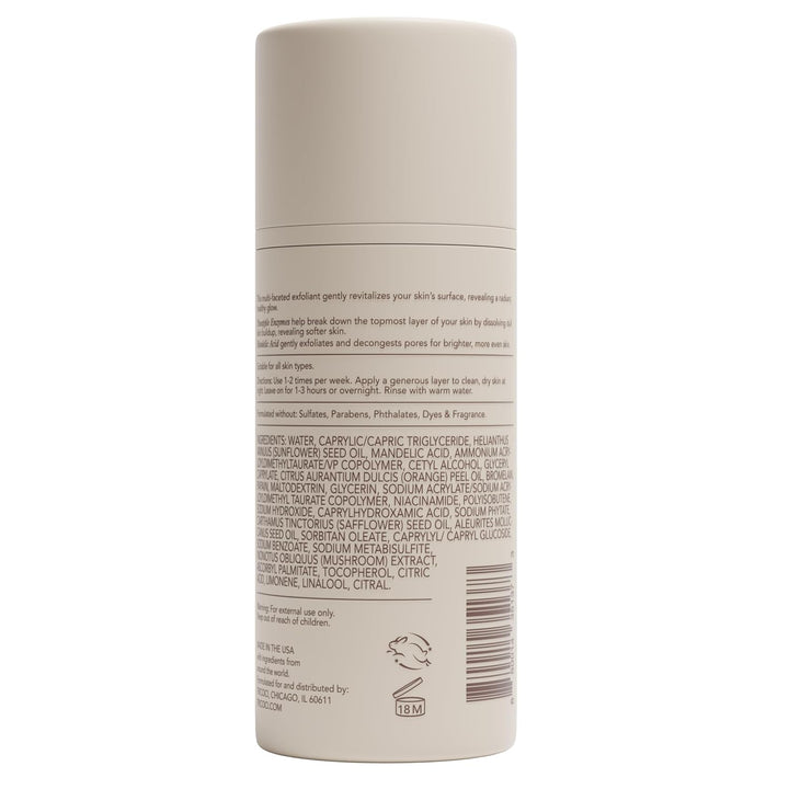 Tricoci Mascarilla facial con enzima iluminadora, tratamiento exfol...