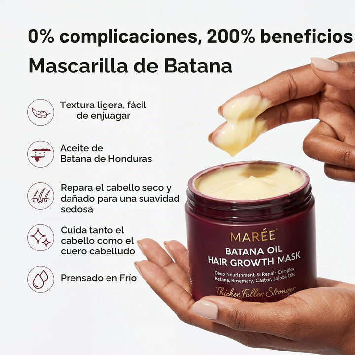 MAREE Mascarilla capilar de acondicionamiento profundo para el trat...