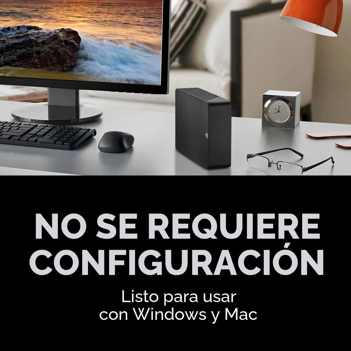 Seagate Expansion 8TB Disco duro externo HDD - USB 3.0, con servici...