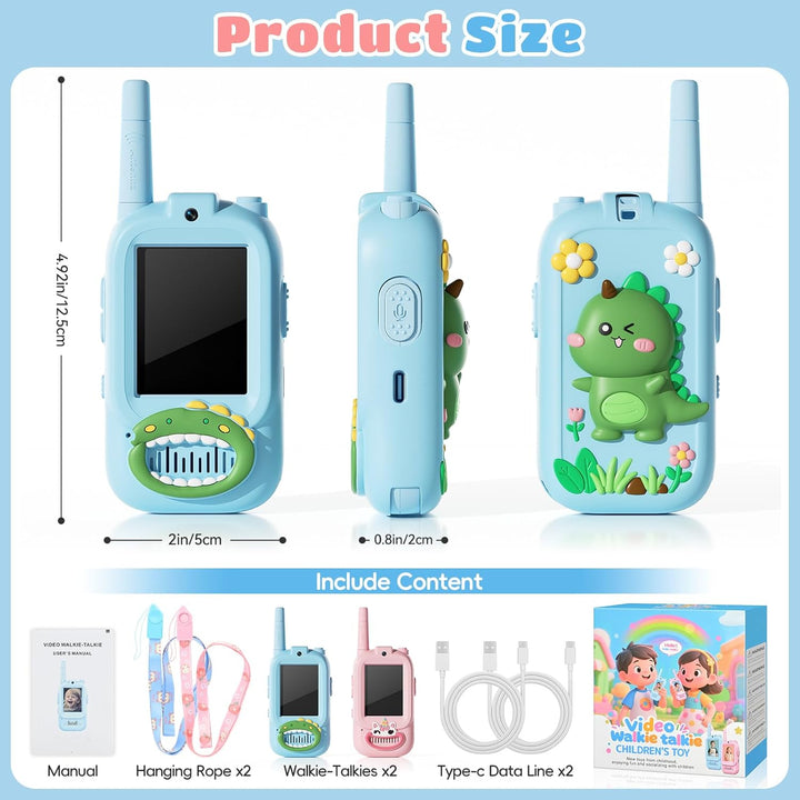 Walkie Talkies de Video para Niños \u2013 Juego de Walkie Talkies p...