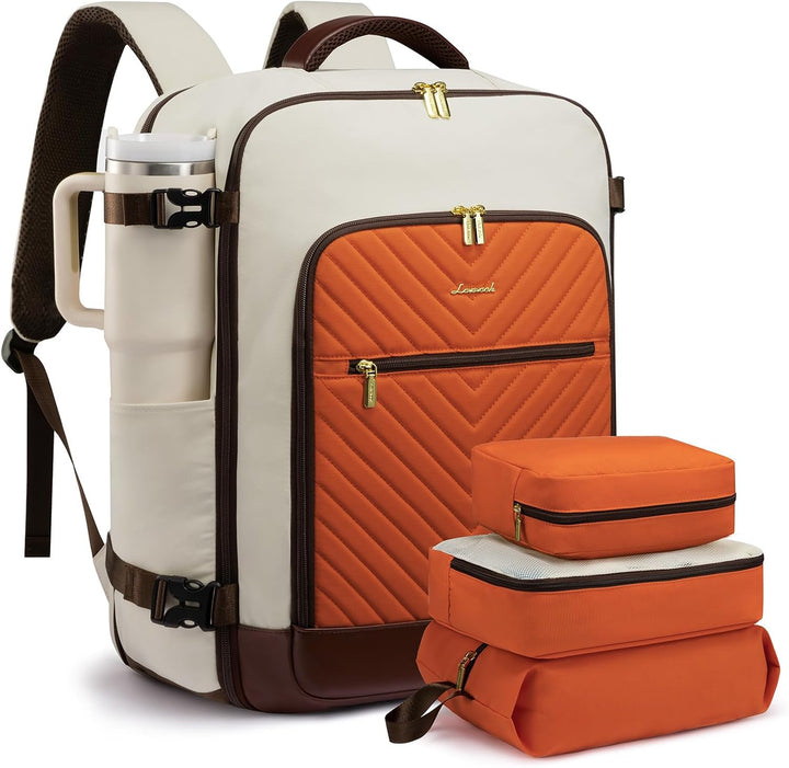 LOVEVOOK Mochila de viaje grande, mochila de mano para aviones, Nar...