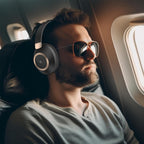 Auriculares con cancelación activa de ruido, 100 horas de reproducción, auriculares inalámbricos Bluetooth, auriculares Bluetooth con micrófono, auriculares inalámbricos sobre la oreja con