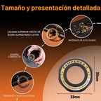 Fidget Spinner para alivio del estrés – Anillo magnético fidget DIY con sonidos atractivos, juguetes de acero inoxidable EDC para adultos y adolescentes, perfecto para el trabajo, estudio, espera