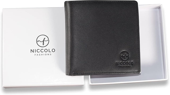 Cartera grande para hombre con 10 ranuras para tarjetas de crédito...