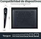 Targus Alfombrilla de Enfriamiento para Regazo con Doble Ventilador...