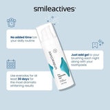 Smileactives Kit de blanqueamiento dental, tratamiento completo de...