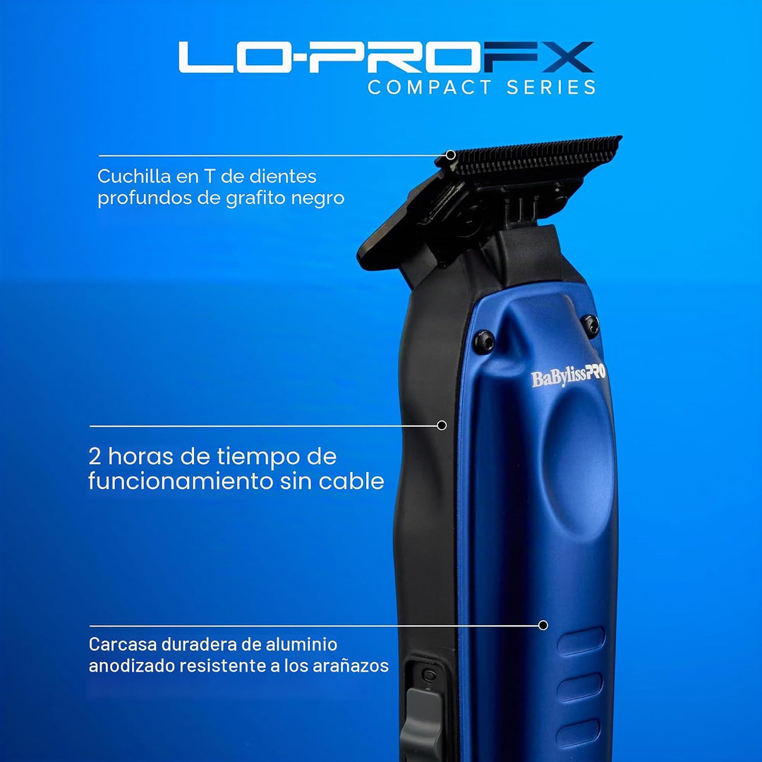 BaBylissPRO Recortadoras LO-PROFX compactas de alto rendimiento par...