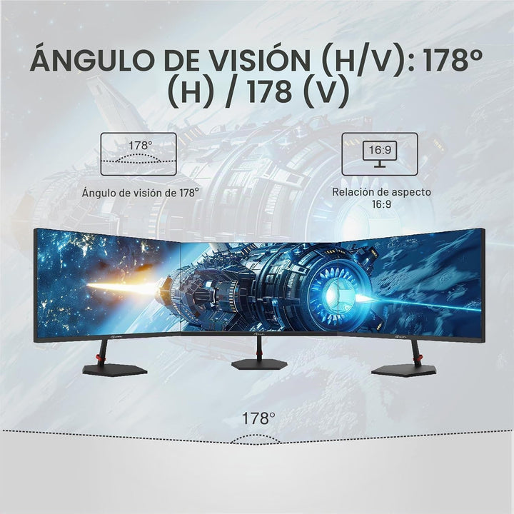 ArcticPro - Monitor para juegos de 27 pulgadas QHD 2560*1440p, 200H...