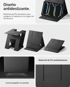 Spigen Soporte plegable para computadora portátil de escritorio de pie