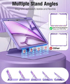 MoKo Funda completa para iPad Air de 13 pulgadas (M4/M3/M2) con pantalla