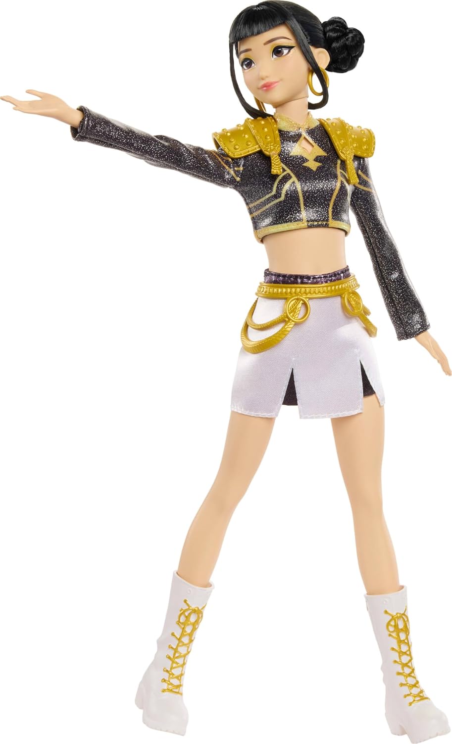 Mattel Kpop Demon Hunters HUNTR/X Zoey "Golden" Muñeco cantante