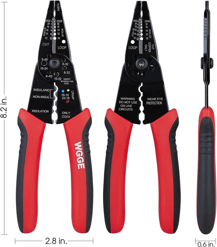 WGGE WG-015 Pelacables profesional de 8