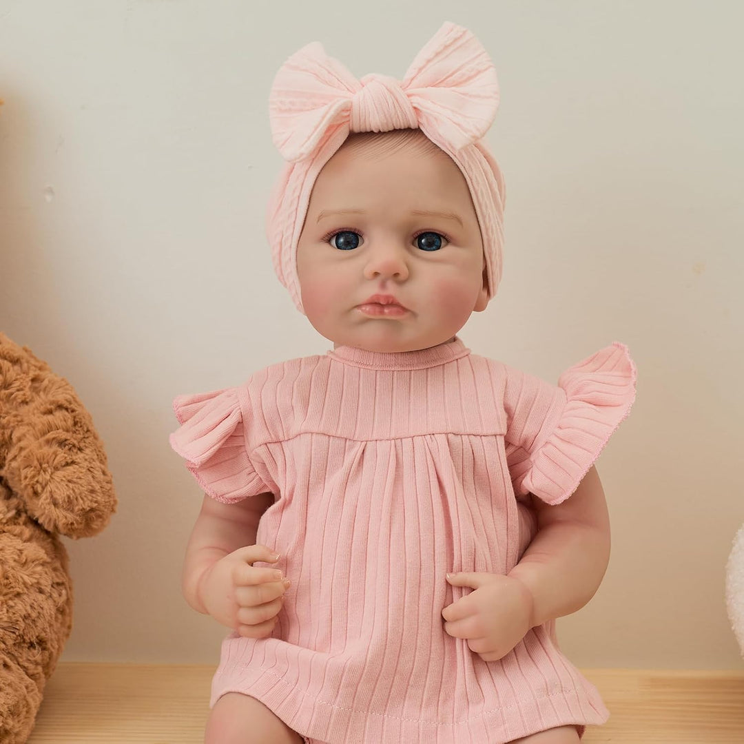 FOCKOF Muñecas realistas de bebé Reborn de 18 pulgadas, muñeca de b...