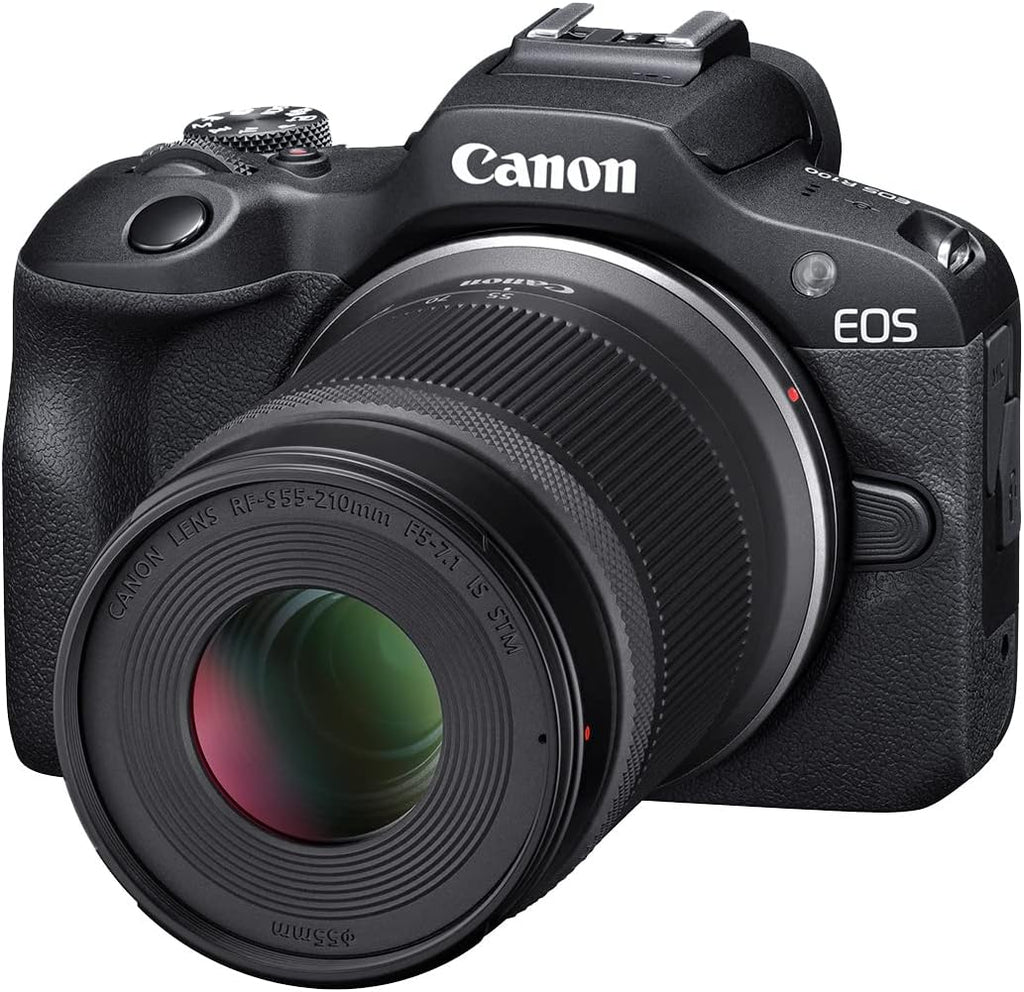 Canon Cámara sin espejo EOS R100 con lentes de 0.709-1.772
