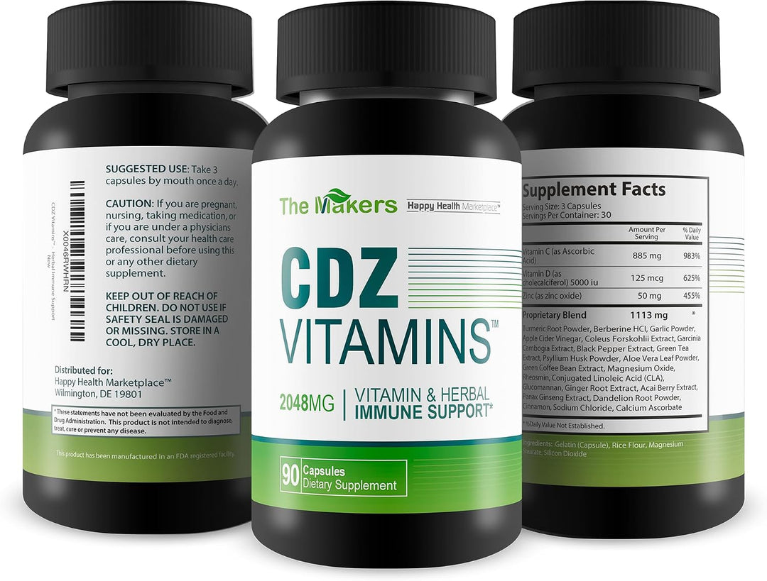 The Makers CDZ Vitaminas \u2013 Nuestro mejor suplemento de salud \...