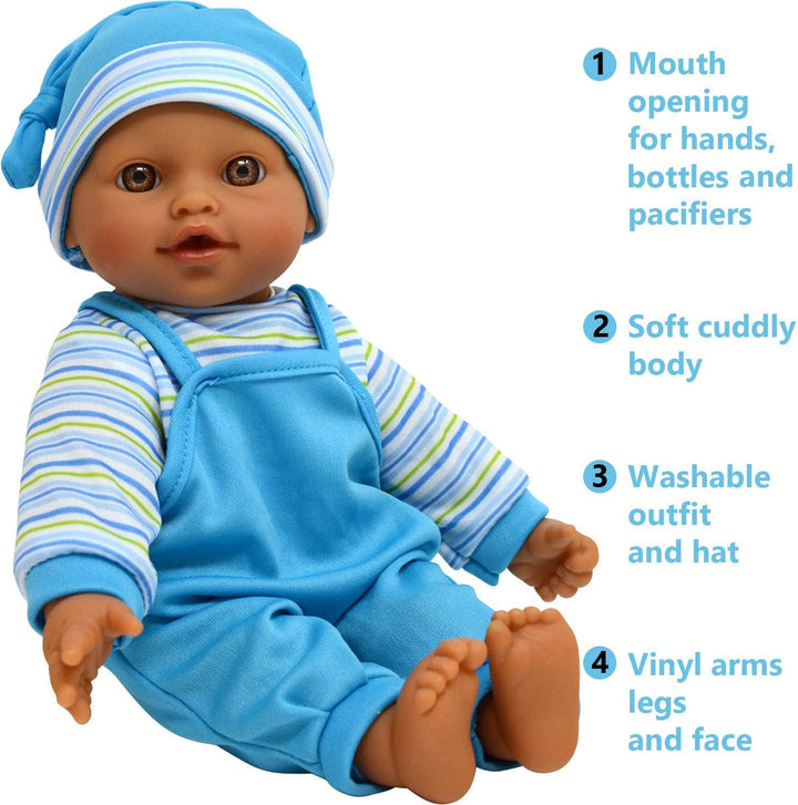 The New York Doll Collection Muñecas hispanas gemelas dulces de 12...