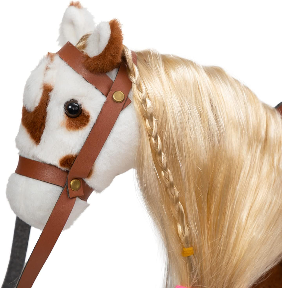 HollyHOME Appaloosa Caballo de Peluche Bonito Poni Juguete de Peluc...