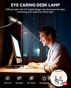 Lámpara Lámpara de escritorio LED para oficina en casa, lámpara de arquitecto de