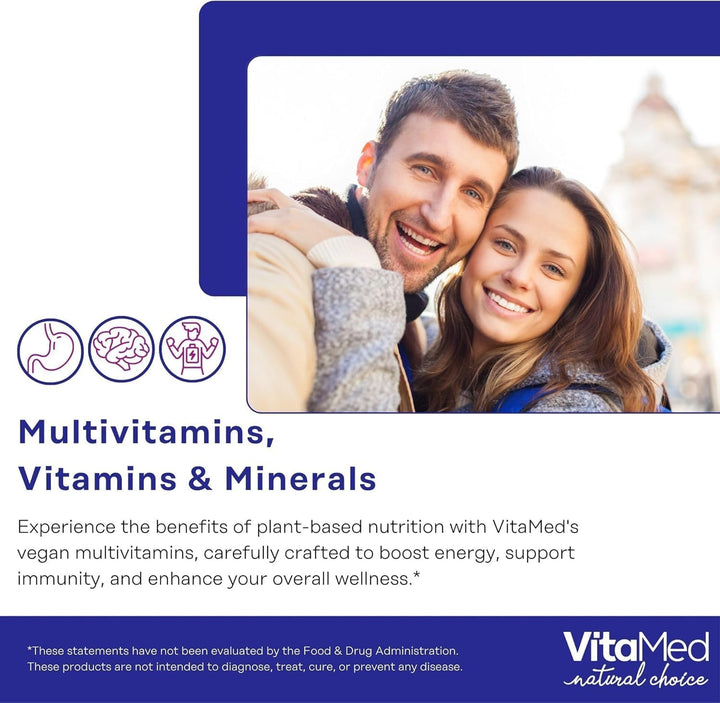 Vita Forte Multivitamínico vegano con probióticos, enzimas digestiv...