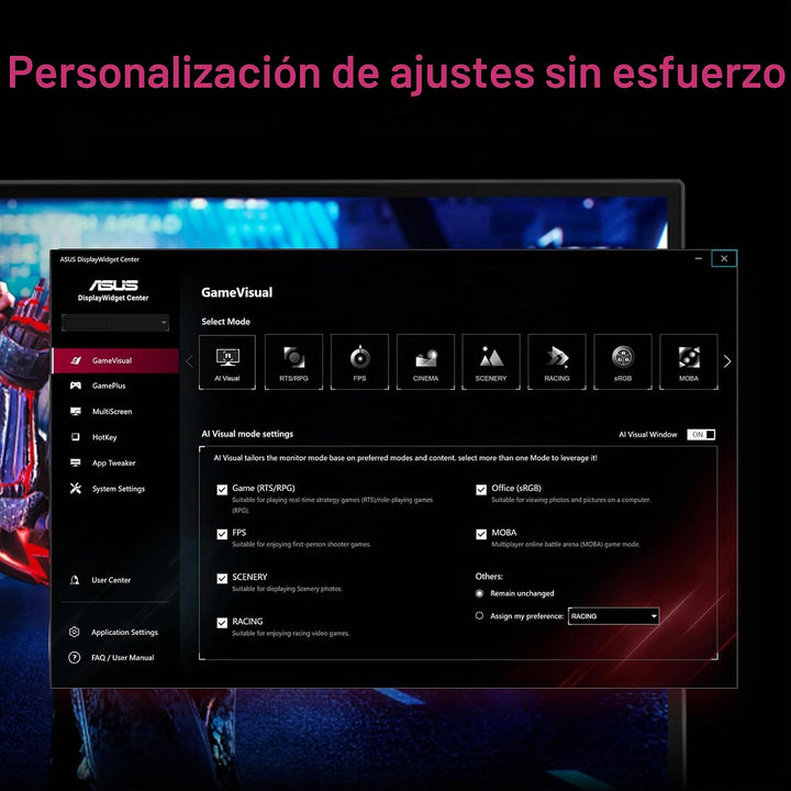 ASUS Monitor para juegos ROG Strix IPS de 27 pulgadas (XG27UCSR) -...