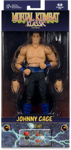 McFarlane Toys - Mortal Kombat Klassic Johnny Cage Figura de acción