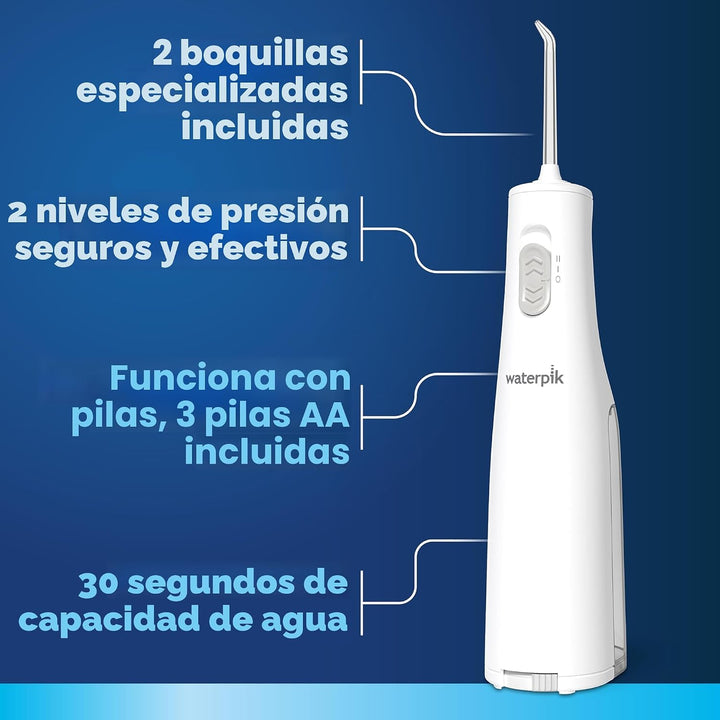Waterpik Irrigador dental inalámbrico Cordless Express Water Flosse...