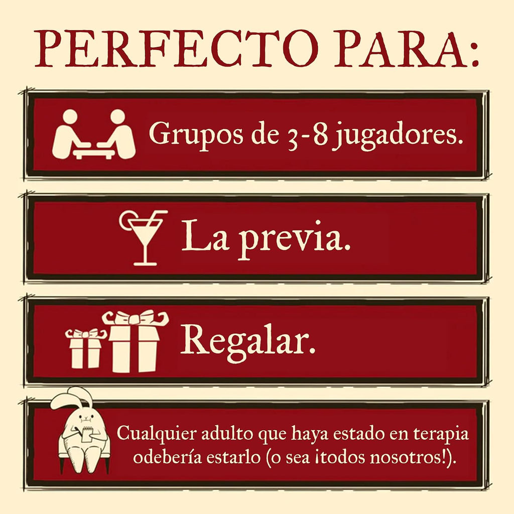Exploding Kittens Terapeuta Horrible: Edición Extra Horrible – 3-8 jugadores – 17+ años – 15 min – Juego cómico de construcción – Fiesta, Noche Familiar, juego de cartas