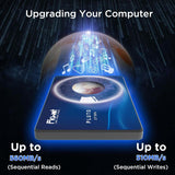 Fikwot FX815 SSD de 4TB, SSD SATA de 2.5", unidad de estado sól...
