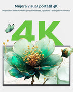 Monitor portátil con pantalla táctil 4K, 15.6" 125% sRGB 10-Poi...
