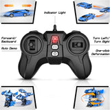 Qumcou Auto de control remoto de transformación, autos RC para niño...