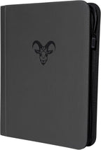 Goat Armor 9 Pocket Toploader Binder Hold 252 Trading Cards | Gris carbón