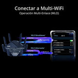 ASUS RT-BE96U BE19000 802.11BE Router de Rendimiento Tri-Banda WiFi...