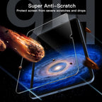 JETech Funda giratoria para iPad (A16) de 11ª/10ª generación (2025/2022) con soporte para lápiz y protector de pantalla de vidrio templado