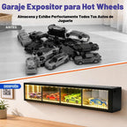 1/64 Diecast coche juguete coche exhibición pared garaje para 4 ranuras con