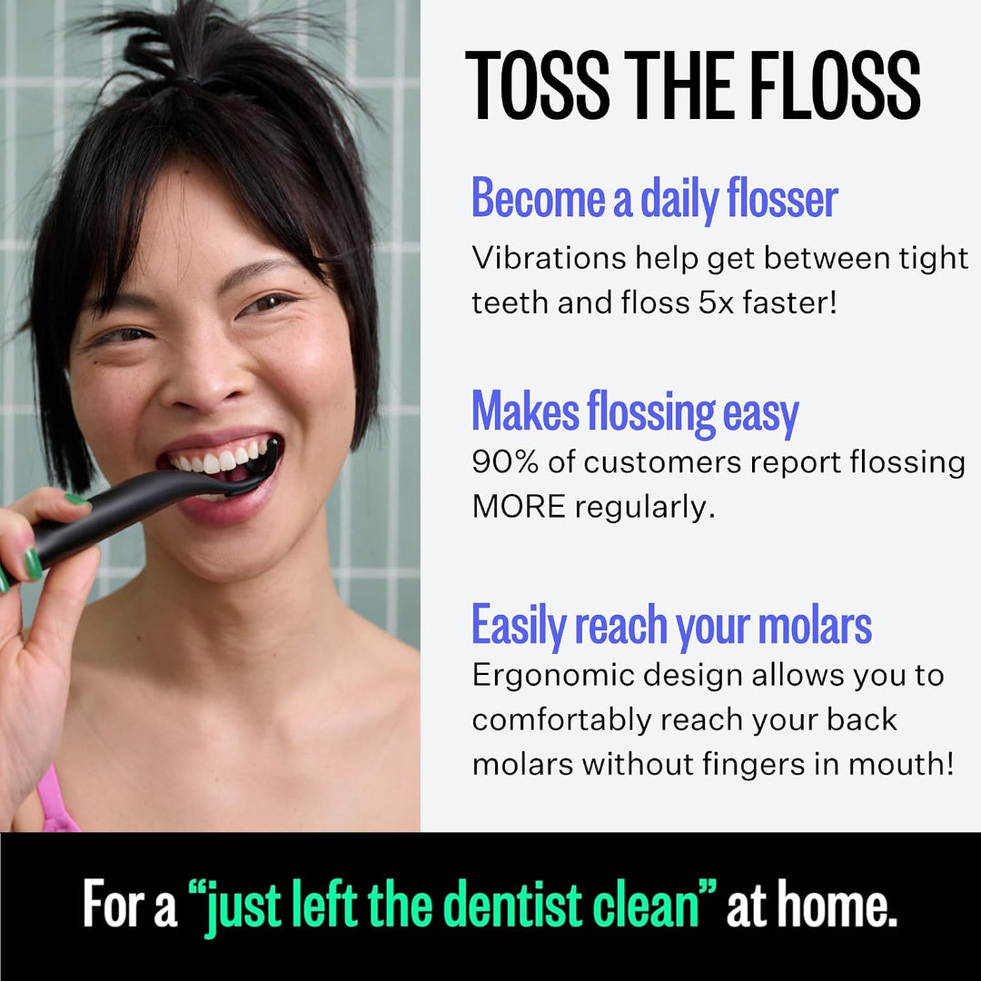 FLAUS Hilo Dental Eléctrico (Oprah's List, Shark Tank) 3 Veloci...
