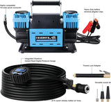 Uharbour Compresor de aire todoterreno de 12V de doble compresor co...