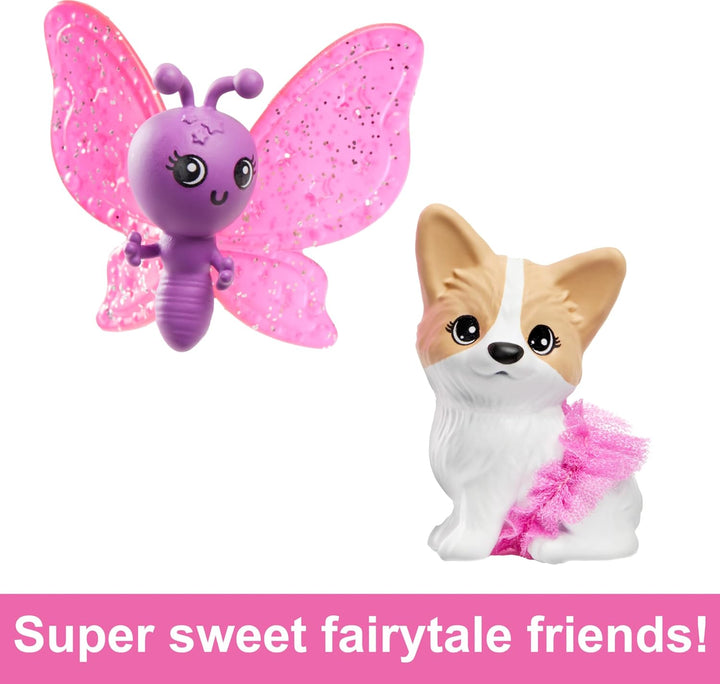 Barbie Muñeca de moda A Touch of Magic, Brooklyn con vestido con de...