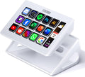 S15 Controlador de Stream, Lector de 15 Teclas LCD, Blanco