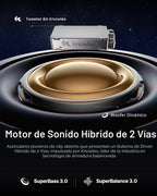 Baseus Inspire XC1 - Auriculares abiertos con clip, sonido de Bose,...