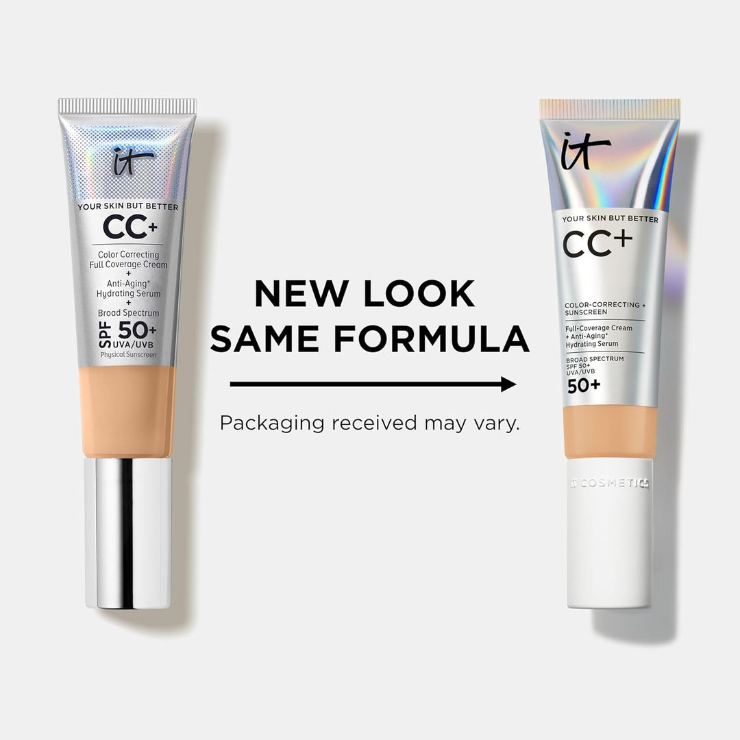 IT Cosmetics CC+ Cream - Natural Full Coverage Foundation With SPF...