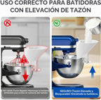 Embudo de harina KingofKings para accesorios y accesorios de ayuda de